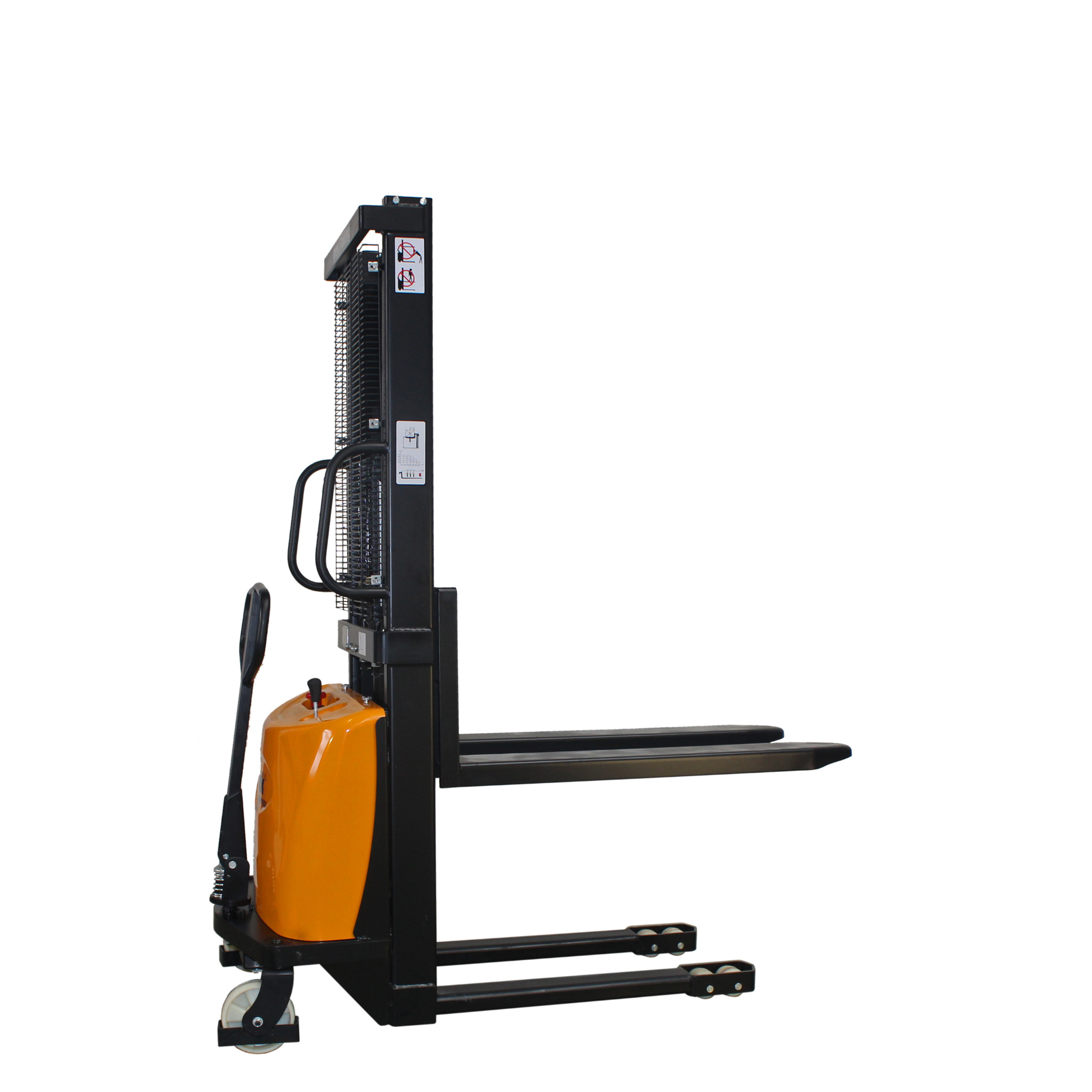 qteck HSE 1500/1600 semi-elektrischer Hochhubwagen