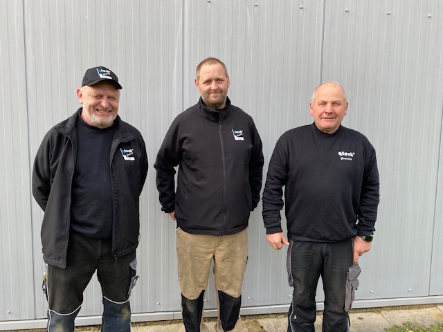 Team aus Montage und Technik der qteck GmbH